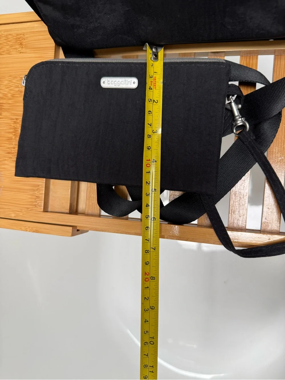 Baggallini “Go Bag” crossbody purse with matching RFID wristlet wallet
